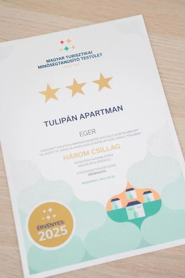 Tulipan Apartman Eger Apartment